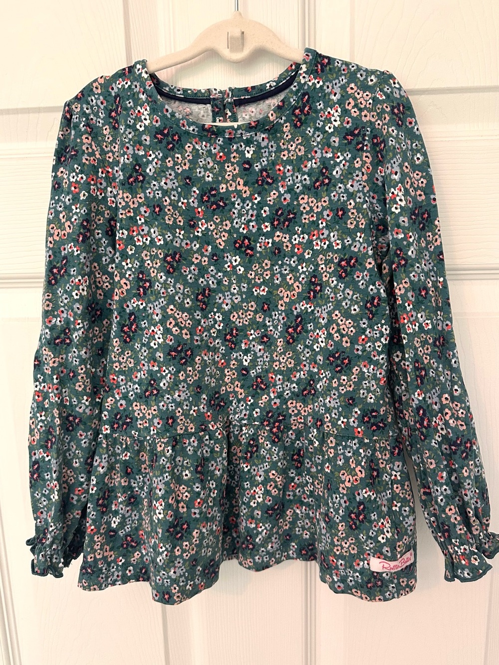 Ruffle Butts Peplum Top
